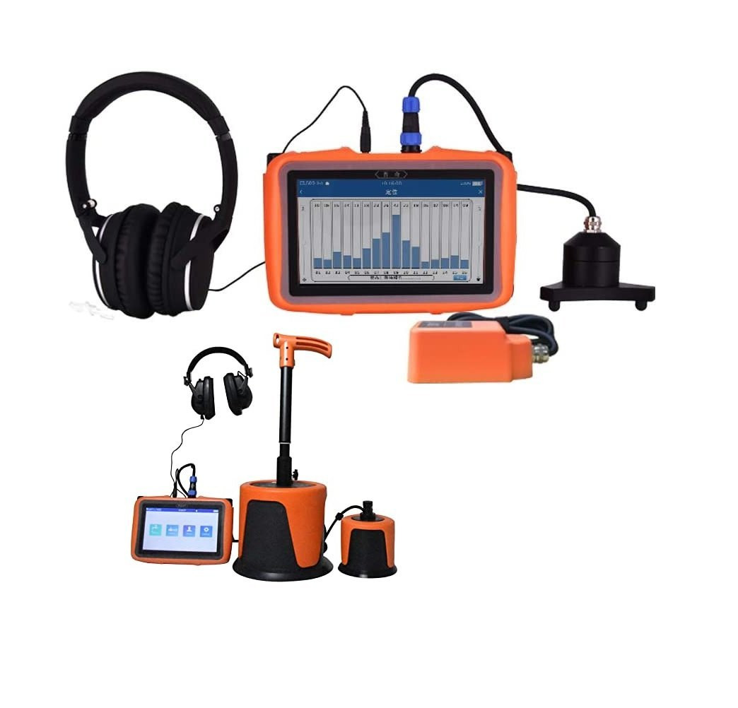 PQWT-L4000 Water Leakage Detection For Indoor And Outdoor Pipe Leak Locator Tester 5 Meters