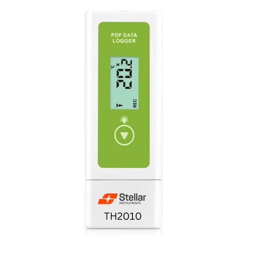 Stellar TH2010 Temperature and Humidity data logger with LCD