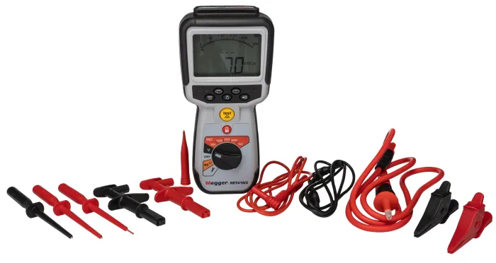 Megger MIT410/2 1000V Insulation Resistance Tester with PI, DAR & Time Testing