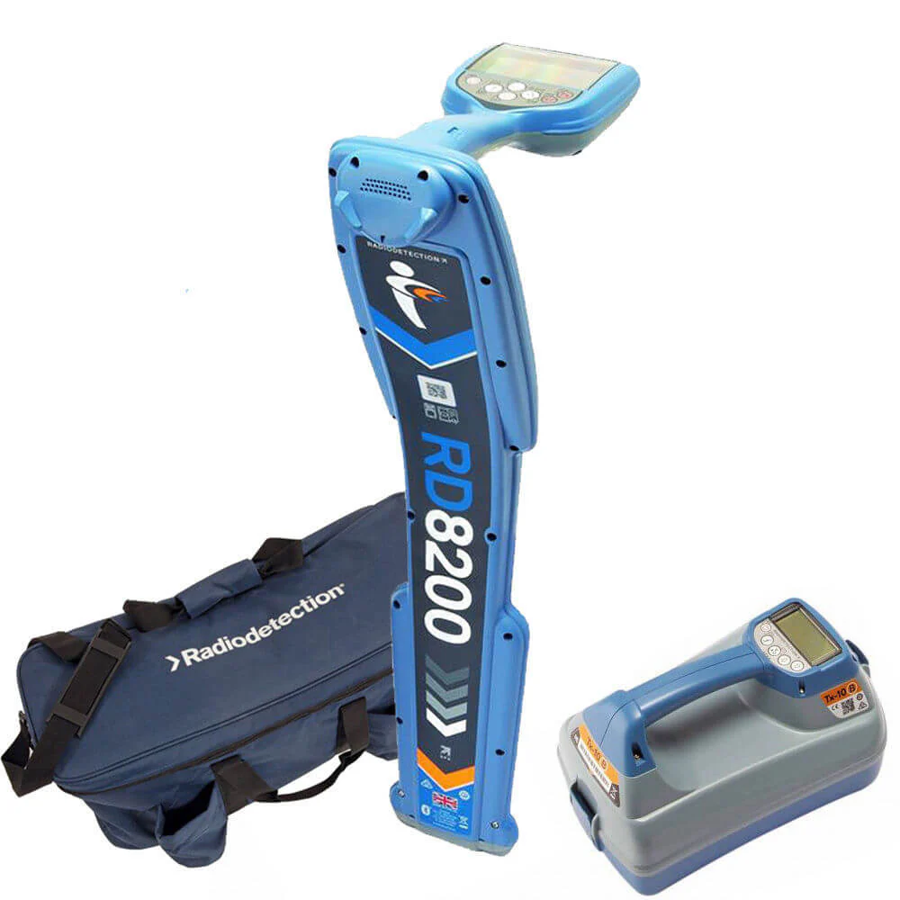 Radiodetection RD8200 Cable Detector, Cable Detection Depth 30m