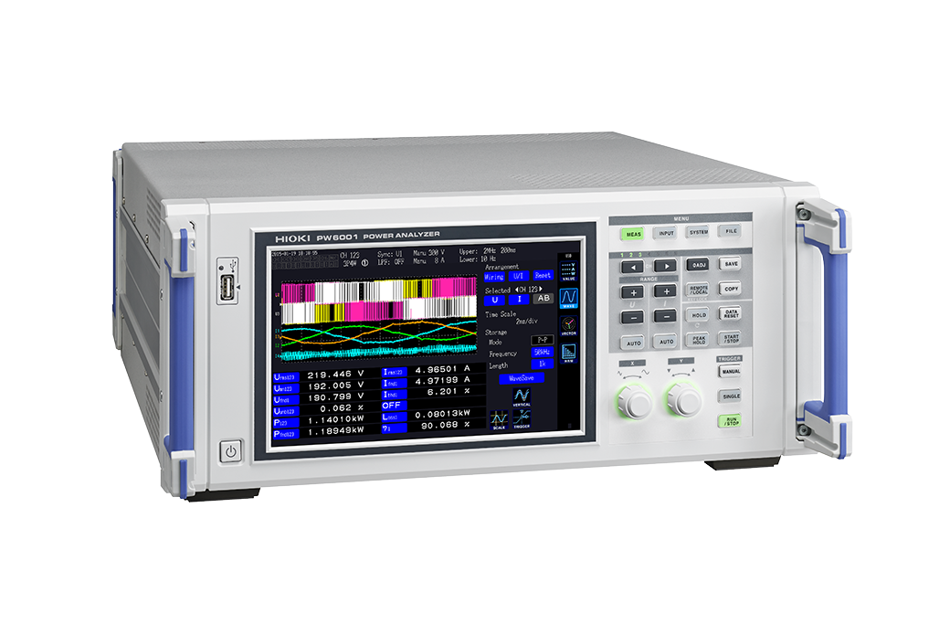 Hioki PW6001-16 High Precision Power Analyzer, 6 Channel, Motor Analysis, D/A Output