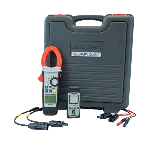 Megger PVK350 Photovoltaic Kit Including: Irradiance Meter, Clamp, Test Leads