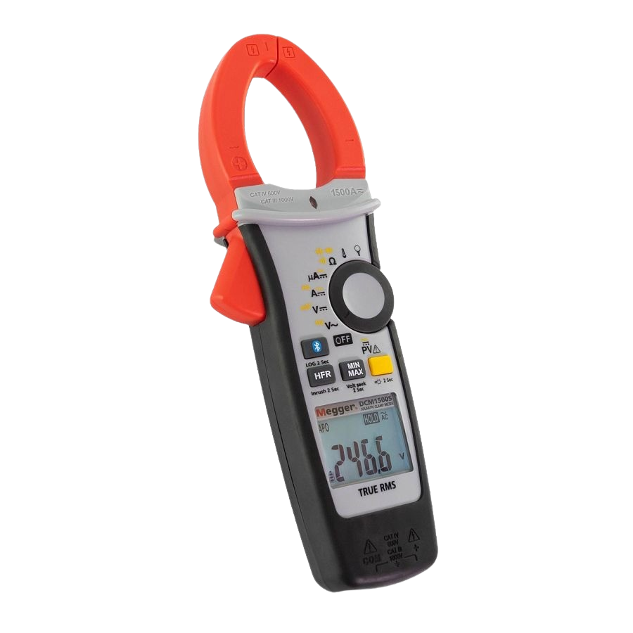 Megger DCM1500S Solar PV Clamp Meter