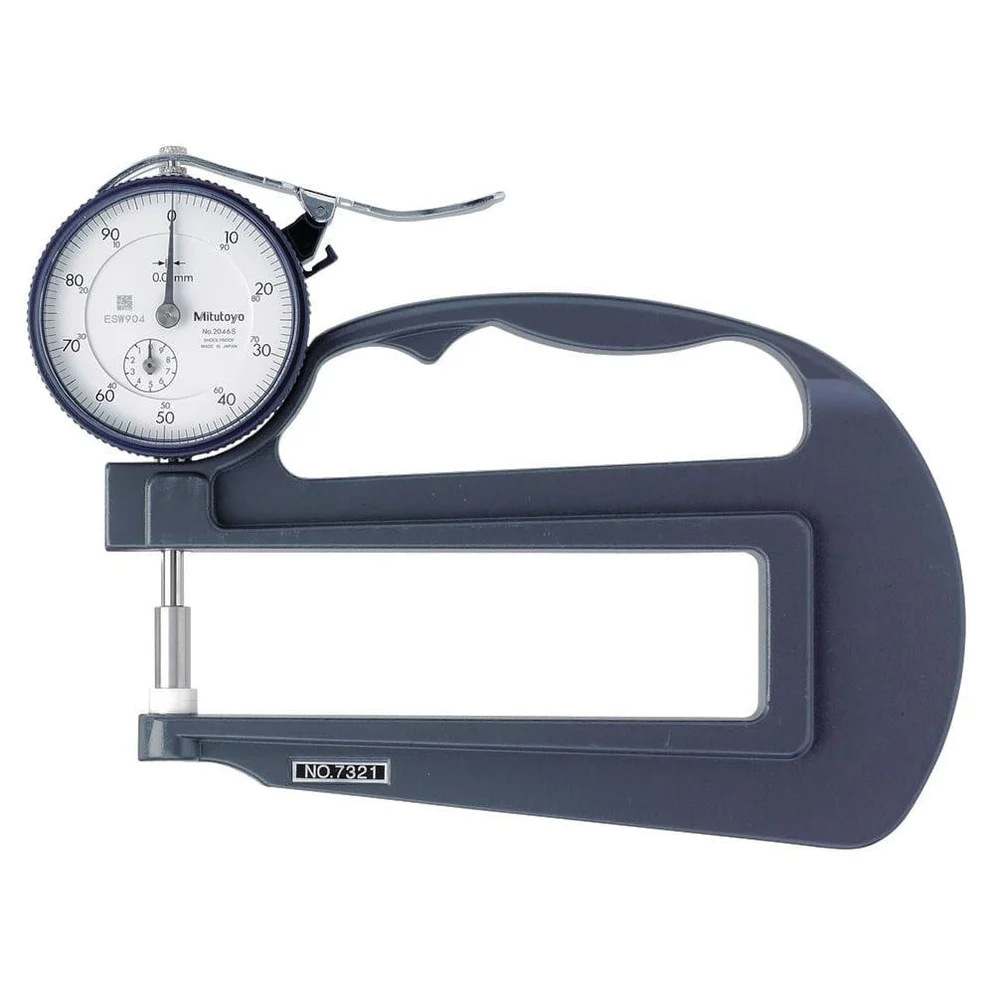 Mitutoyo 7321  Dial Thickness Gauge, 0-10mm