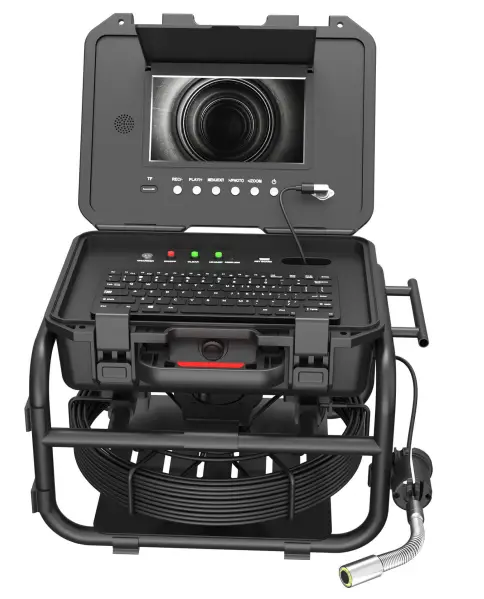 F5100DJKABTX-30M-7C  Borescope HD Sewer Pipe Inspection Camera Range 30 Meter Cable