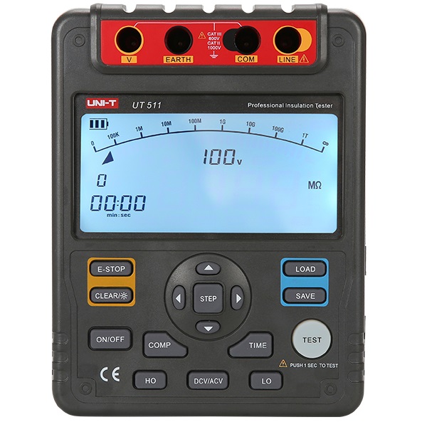 UT511 High Voltage Insulation Resistance Tester