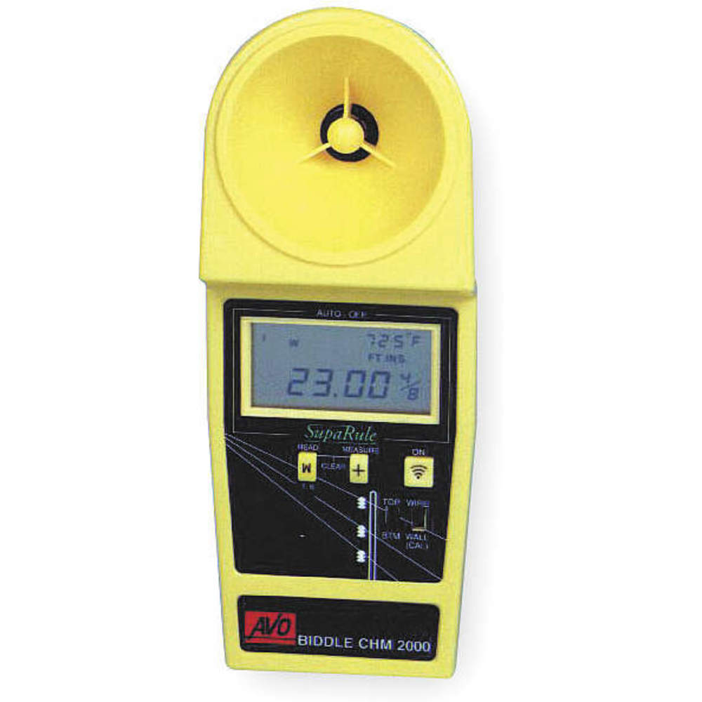 Megger 659600E Power Cable Height Meter, 6 Lines, 75'