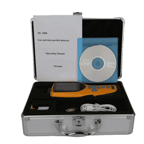 OCG5D2 Industrial Multigas Detector with particle counter CO, SO2, NO2, O3, PM2.5, PM10