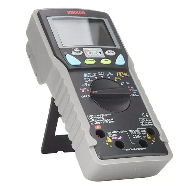 Sanwa PC720M Digital Multimeter with True RMS + Datalogging and PC Link