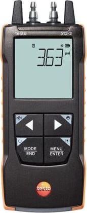 Testo 512-2 02.Digital Differential Pressure Measuring Instrument