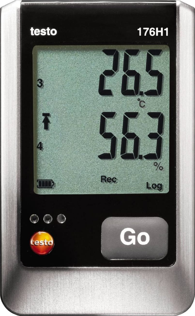 Testo 176 H1 - Four Channel Humidity and Temperature Data Logger
