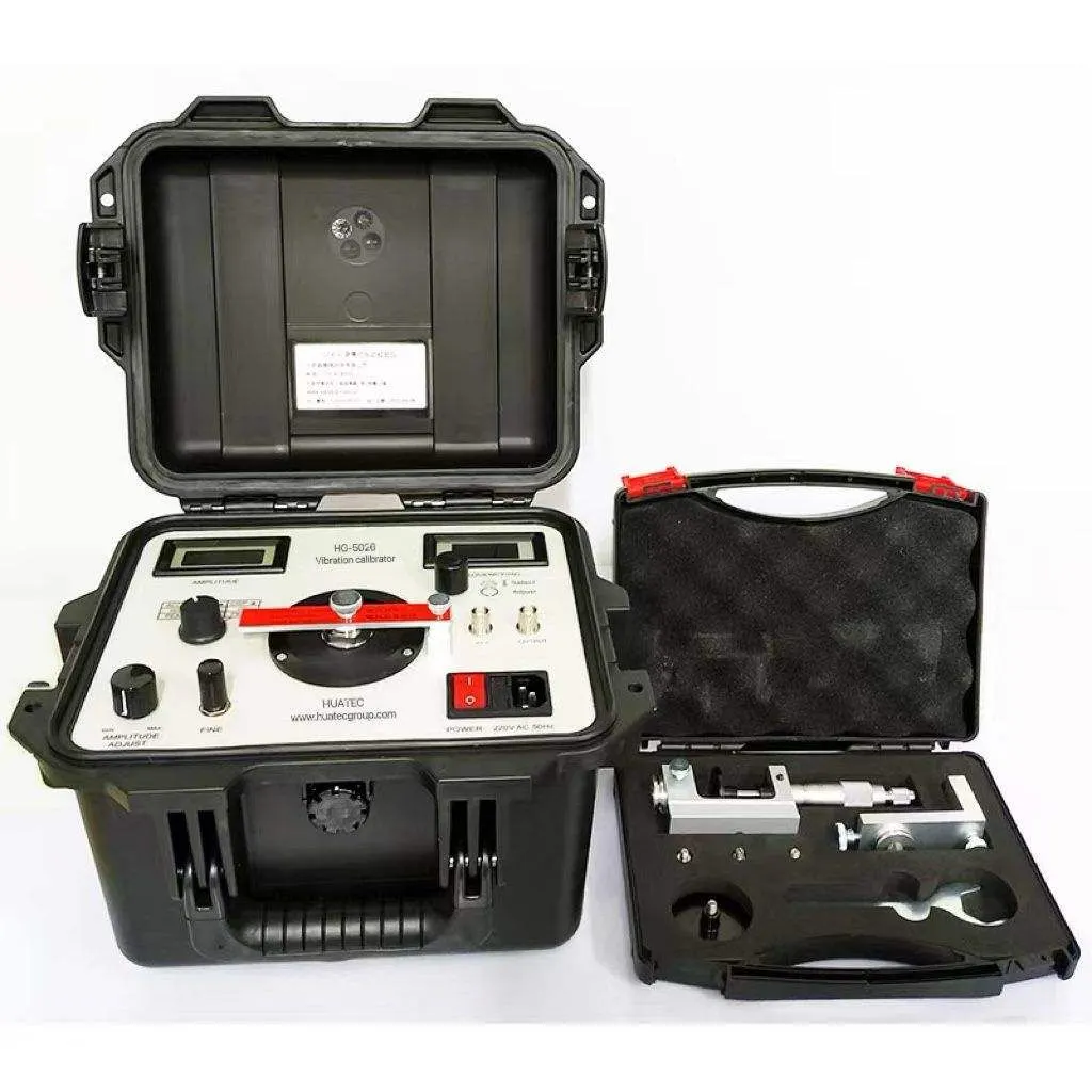 HUATEC HG5026 Portable Vibration Calibrator Frequency From 1 To 1280 Hz