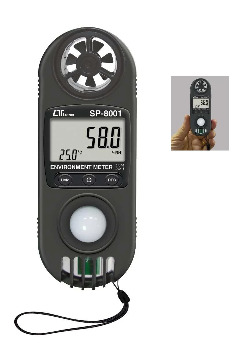 Lutron SP-8001 – 5 IN 1 Environment Meter