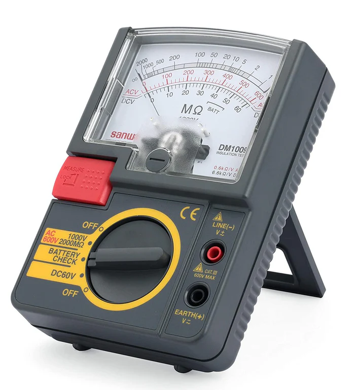 Sanwa DM1009S 1000V Portable Insulation Resistance Meter