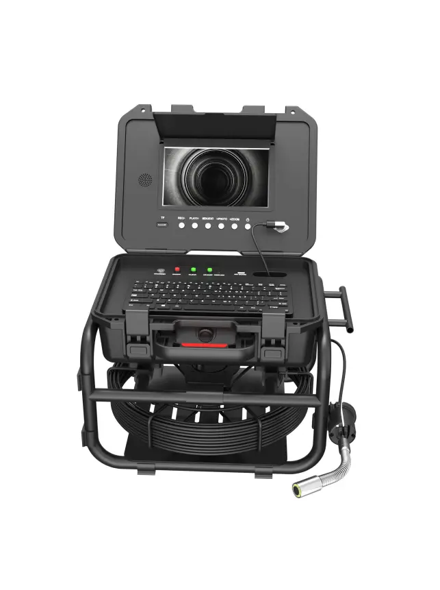 F5100DJKABTX-30M-7C  Borescope HD Sewer Pipe Inspection Camera Range 30 Meter Cable