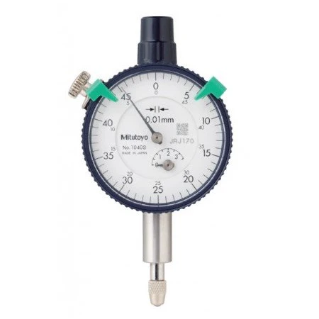 Mitutoyo 1040A Series 1 Dial Indicator, Range 0-3.5mm