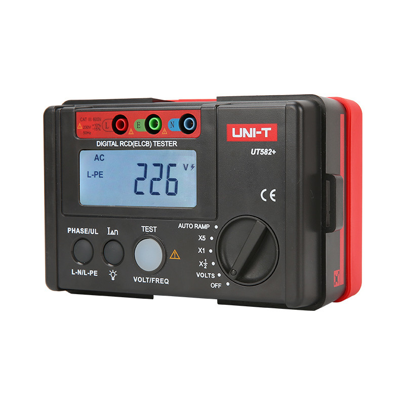 UT582+ Digital RCD (ELCB) Tester